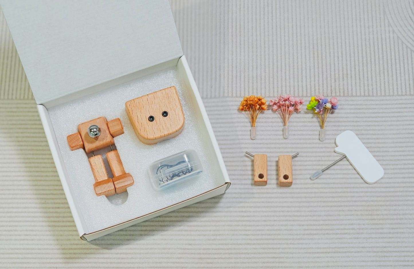 Shaking Feet Wooden Doll
